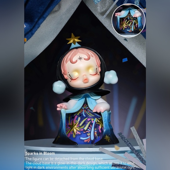 POP MART Other - POP MART Skullpanda Sparks in Bloom –Celebrating the Moment 15th Anniversary